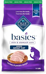 Blue Buffalo Sensitive Stomach Natural Adult Dry Cat Food