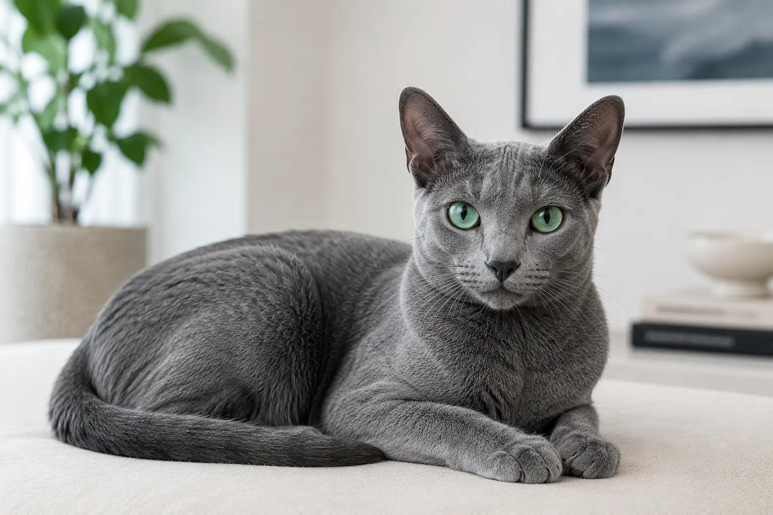 Russian Blue Cats and Allergies: Myth vs. Fact